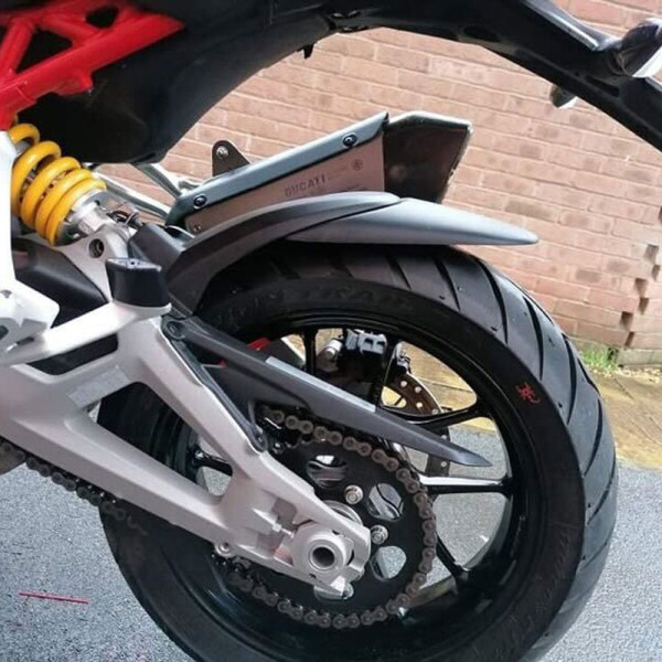 Pyramid Plastics Pyramid hugger extension | matte black | ducati multistrada v4 2024>current
